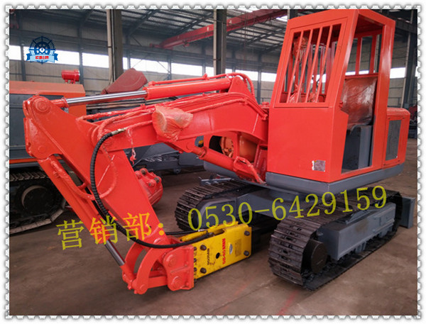 高效環(huán)保鋁廠鋼廠電動(dòng)挖掘機(jī)破碎