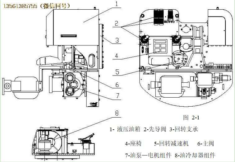 煤礦用液壓挖掘機回轉平臺
