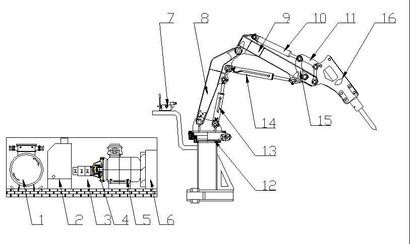 煤礦用液壓破碎機