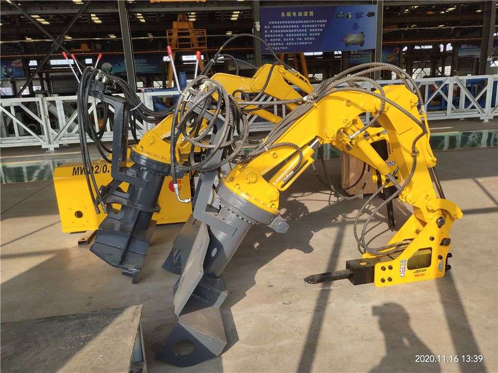 采煤機大塊破碎