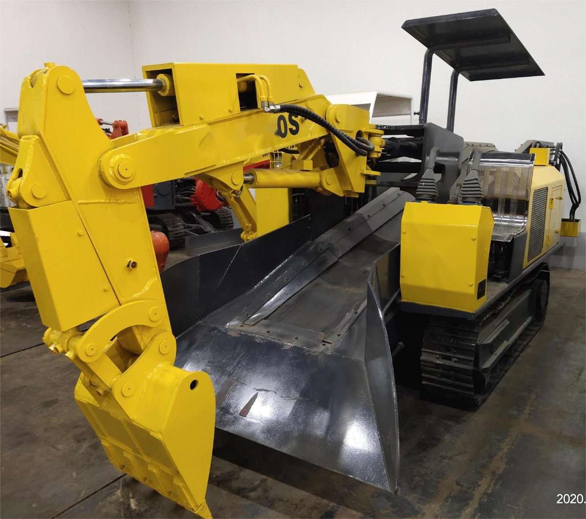 扒渣機說明書挖掘式裝載上文